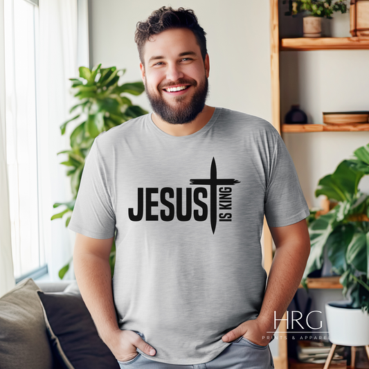 Jesus Is King Christian T-Shirt | Inspirational Faith T-Shirt