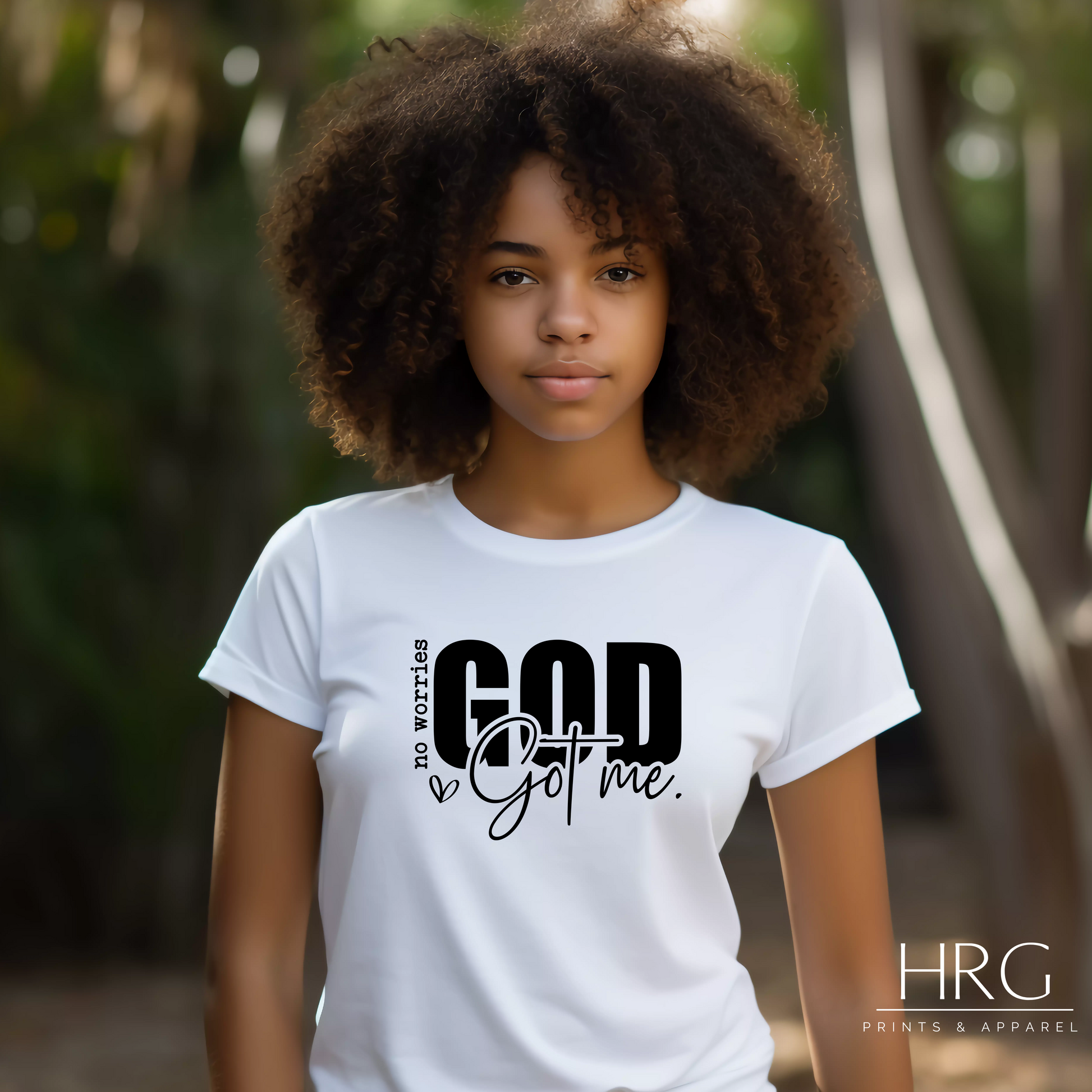 Christian t-shirt, faith-based apparel, inspirational clothing, women's religious tee, God got me t-shirt, Christian fashion, spiritual clothing, positive message tee, religious gift for women.